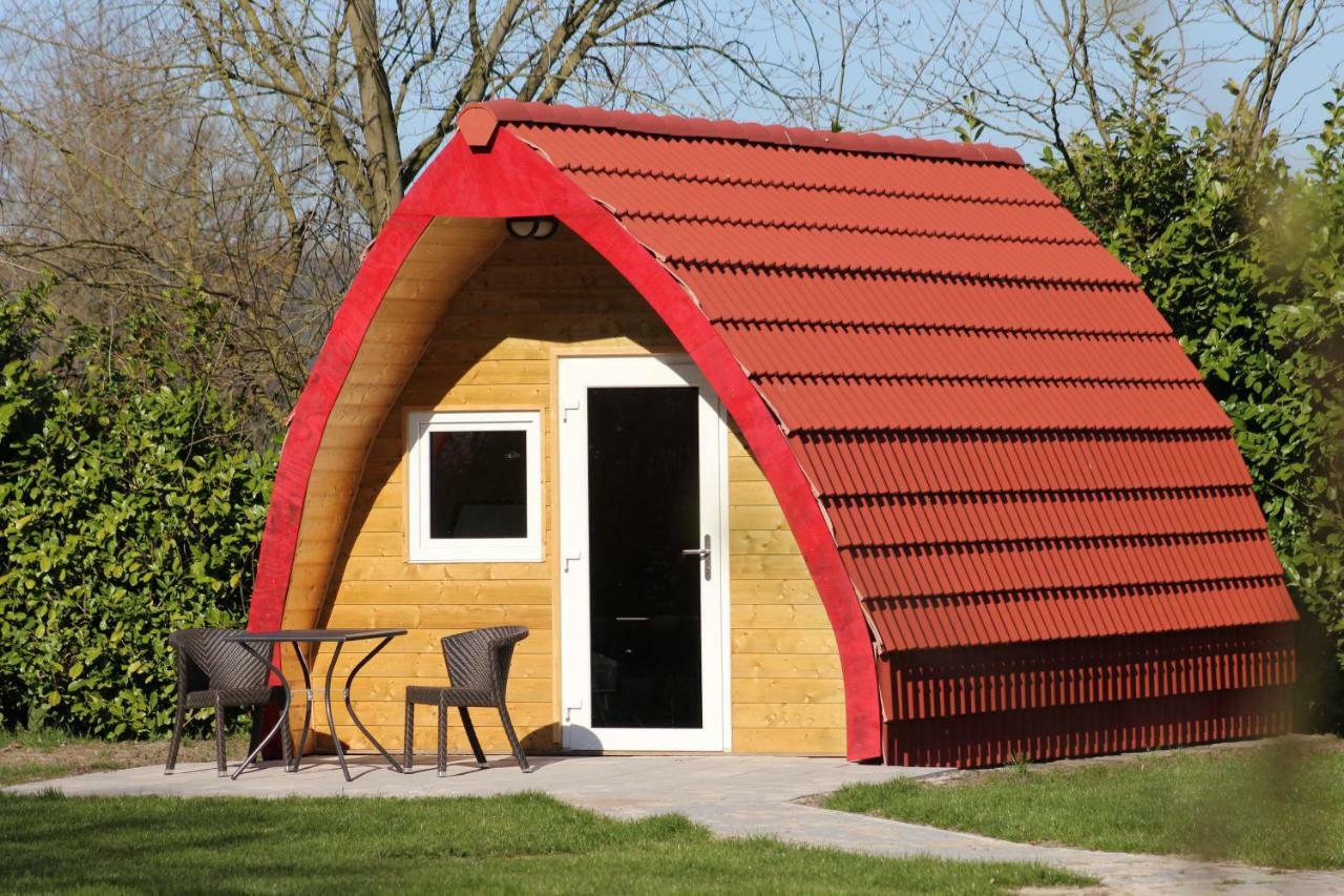 Drijber Luxe Eco Pod Op Camping De Stal מראה חיצוני תמונה